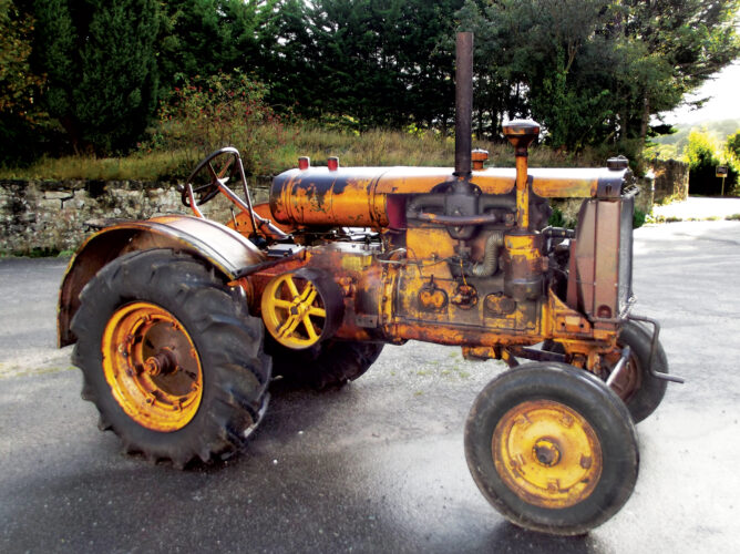 Preserving Patina on a 1937 Twin City KTA Tractor